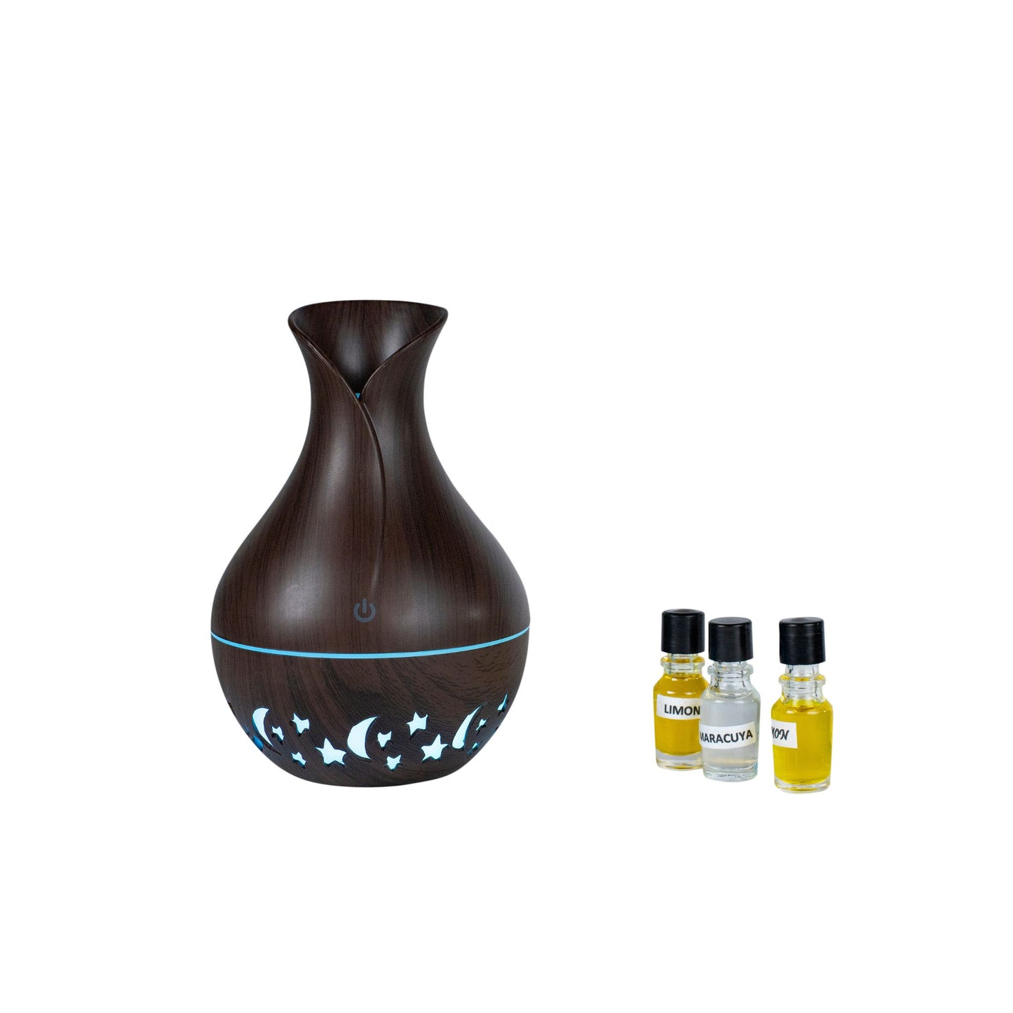 HUMIDIFICADOR CON LUZ LED DIFUSOR DE AROMA