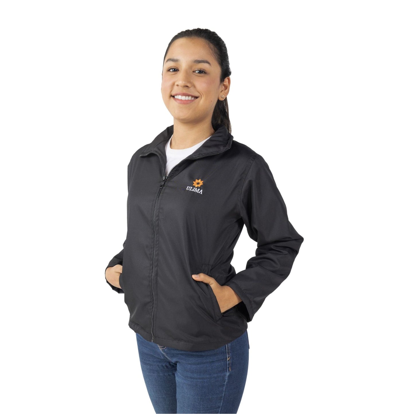 CASACA MICROTECH CUELLO MOCK MUJER