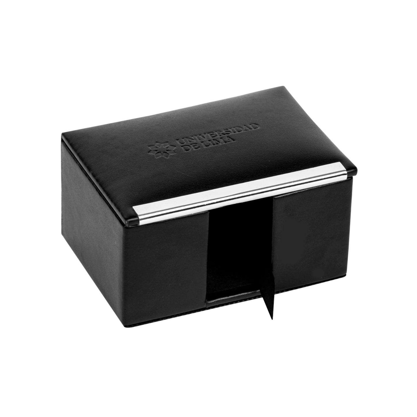 BOX CARD HOLDER WITH METAL ACCESSORY