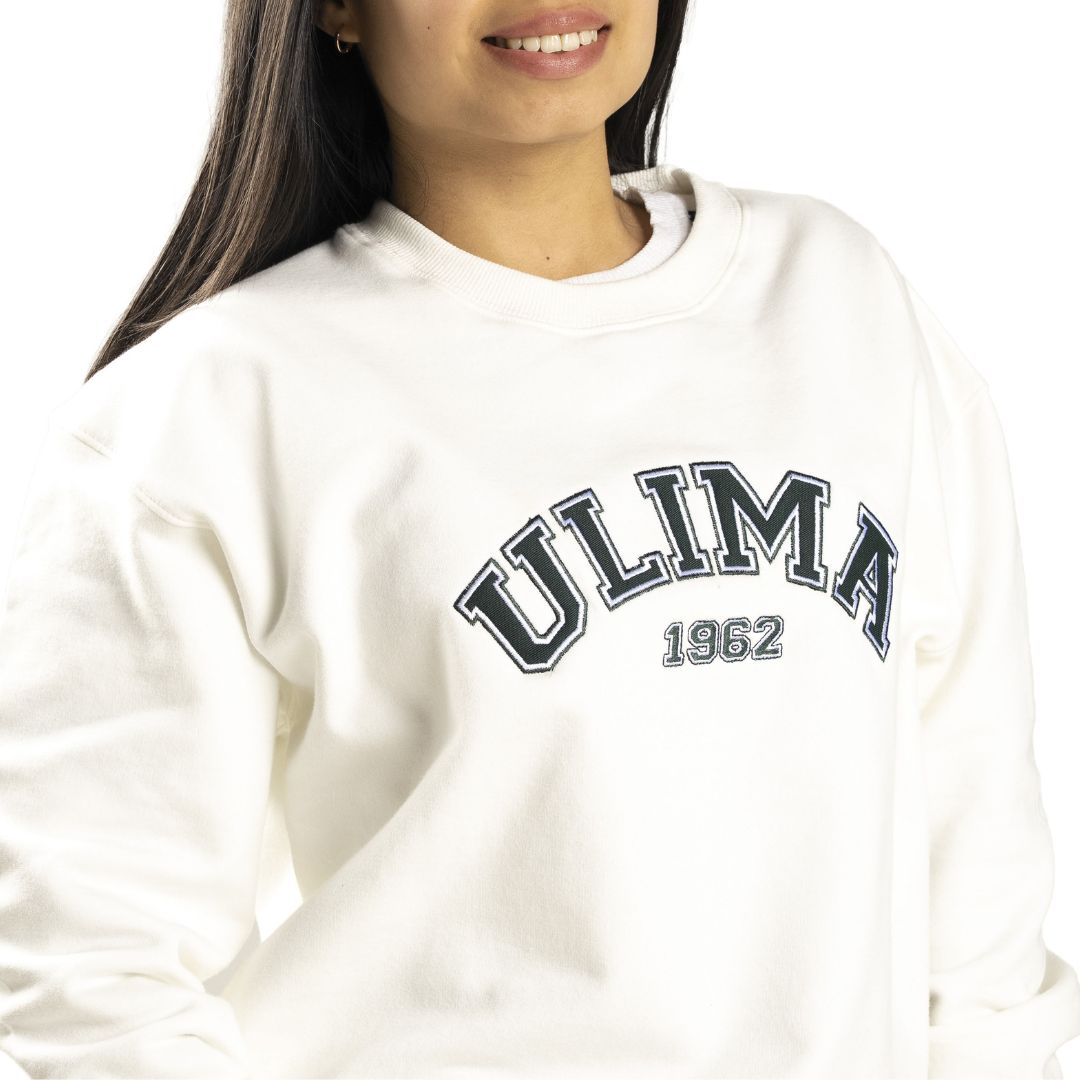 SUDADERA CON CUELLO REDONDO UNISEX