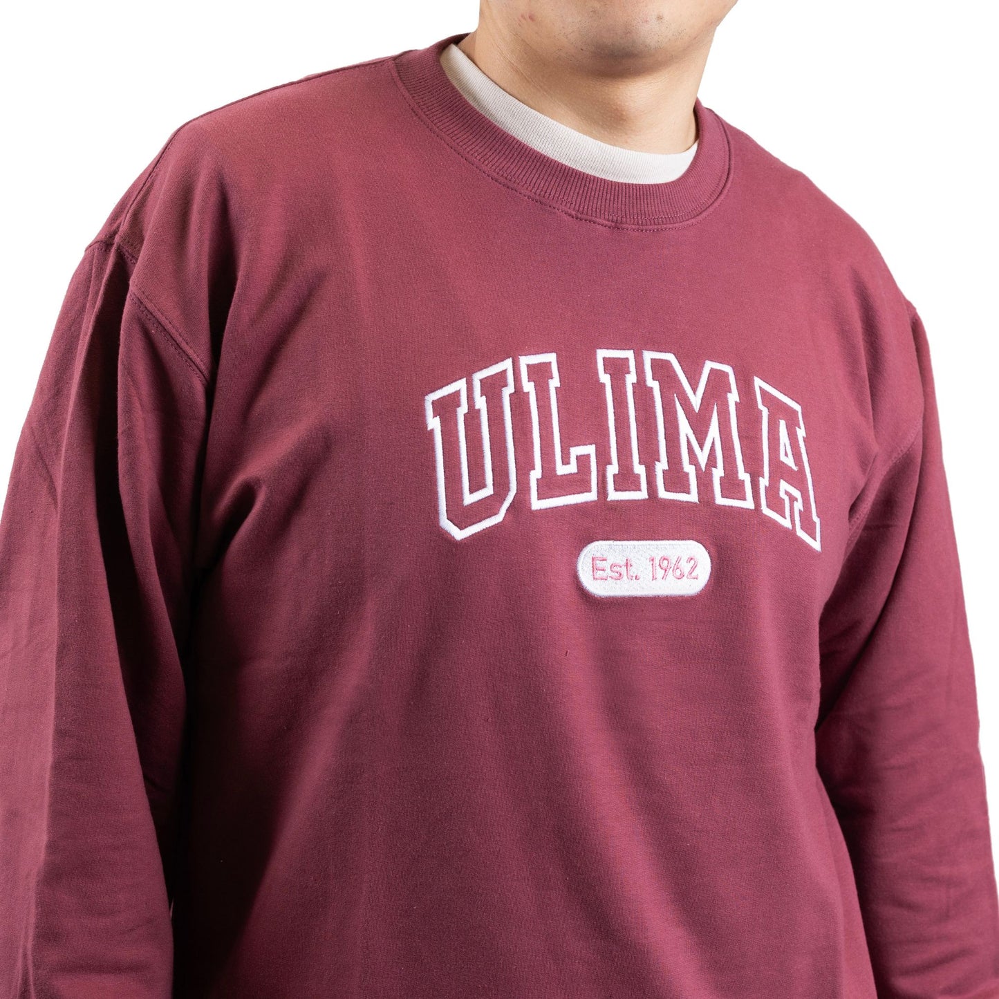 SUDADERA FRENCH TERRY CUELLO REDONDO UNISEX