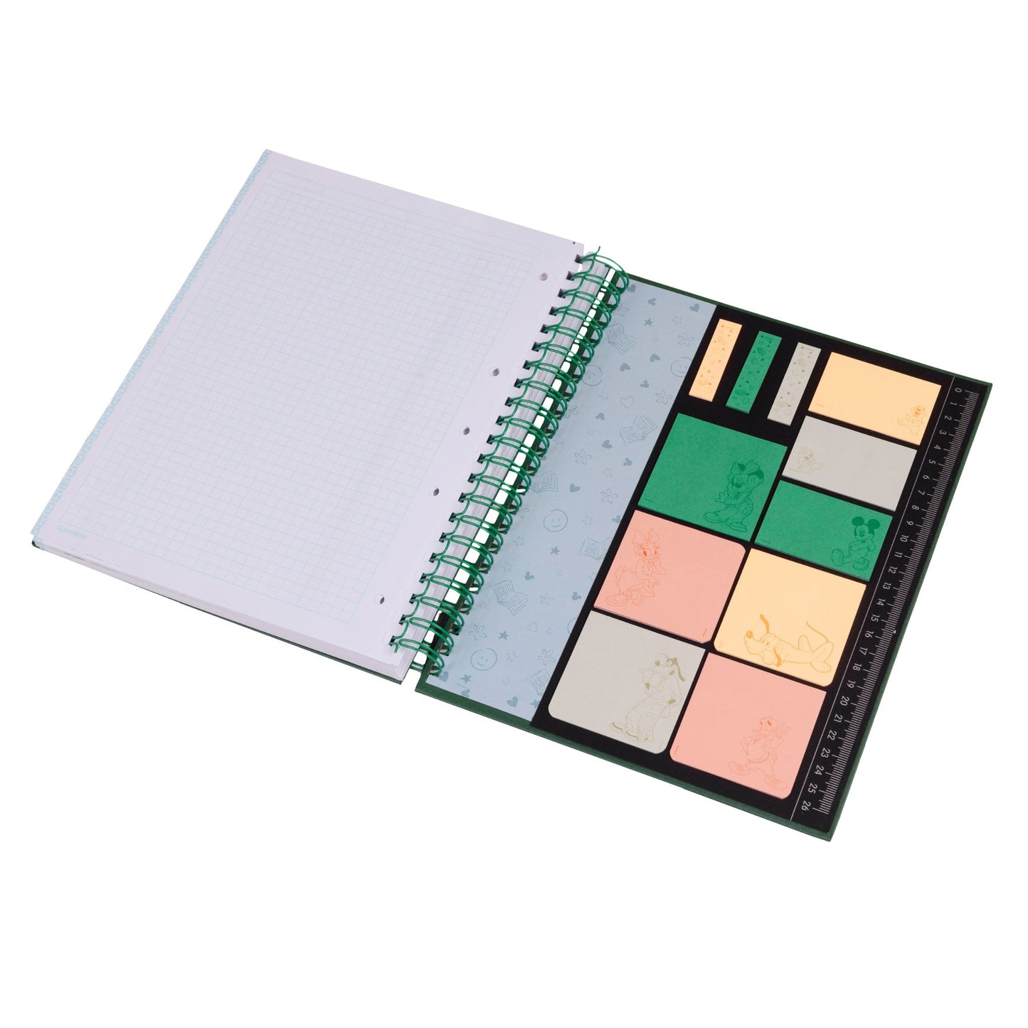 CUADERNO A4 DISNEY CUADRICULADO