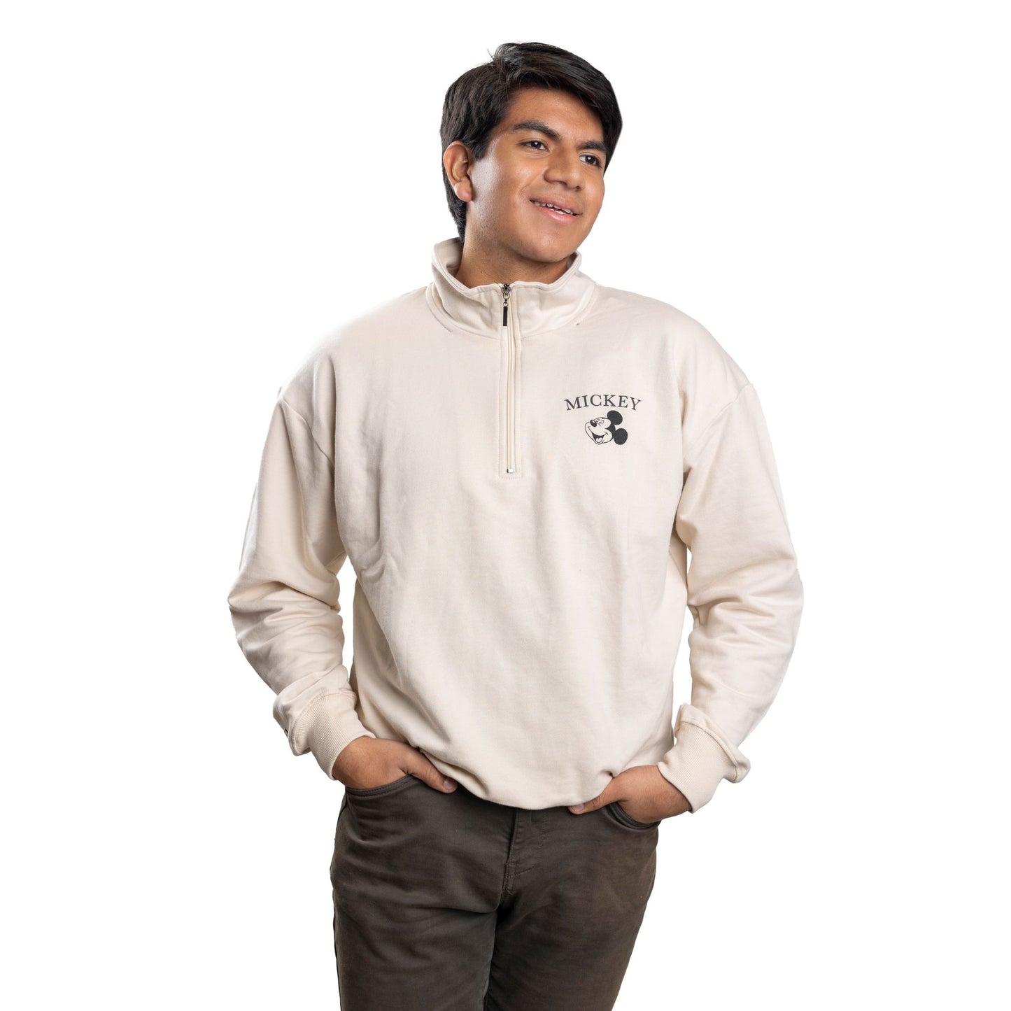POLERA CON MEDIO CIERRE MICKEY & FRIENDS - ULIMA