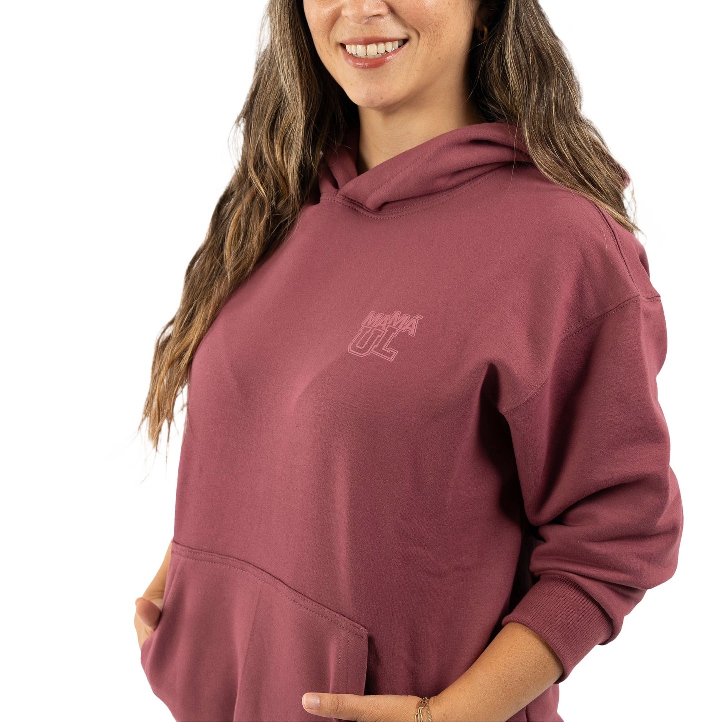 SUDADERA CON CAPUCHA MAMÁ ULIMA