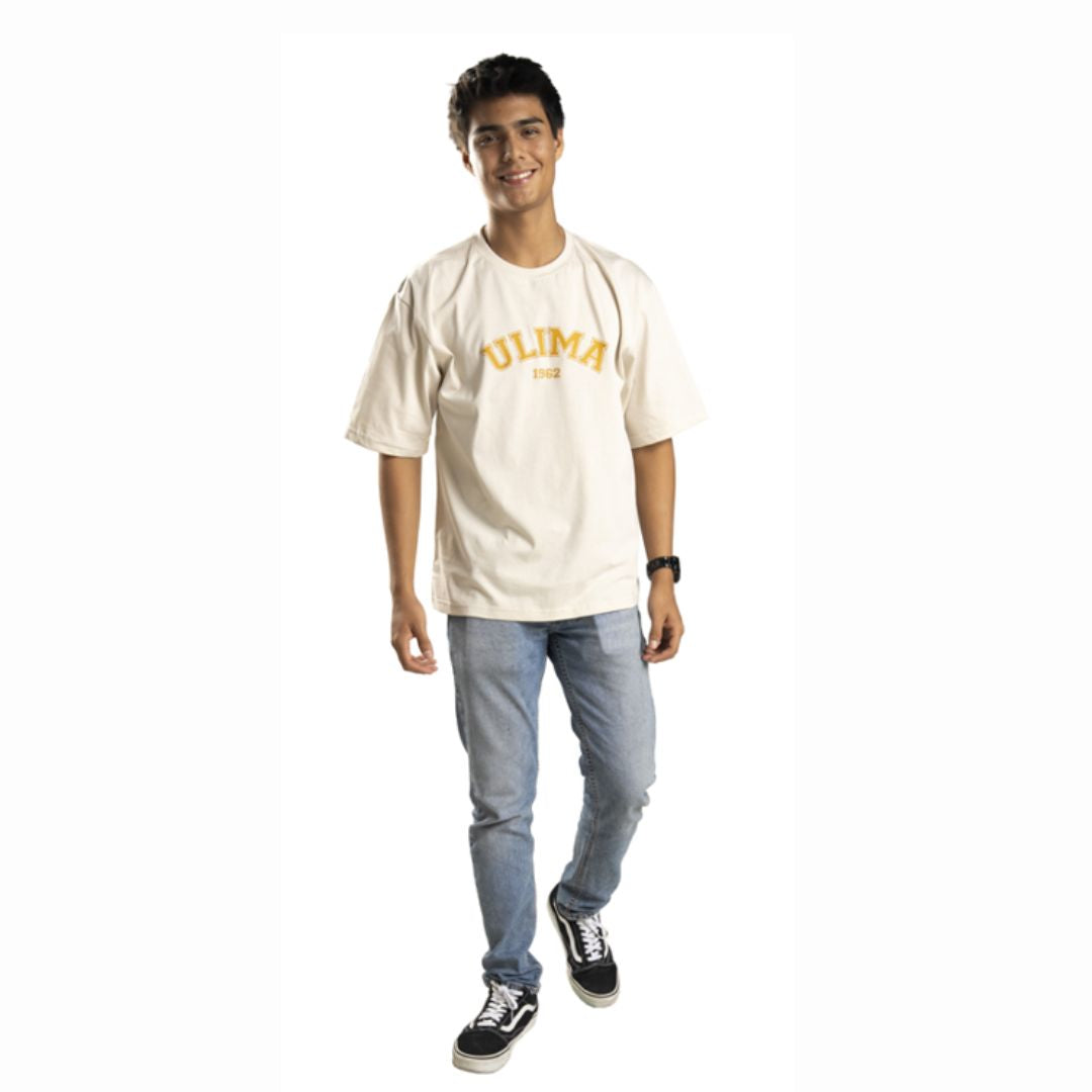 POLO HOMBRE OVERSIZE ULIMA MANGA CORTA