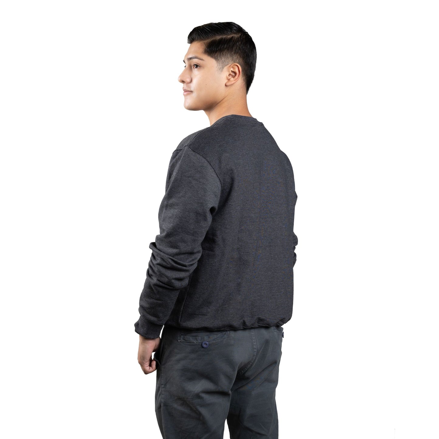 SUDADERA CON CUELLO REDONDO UNISEX