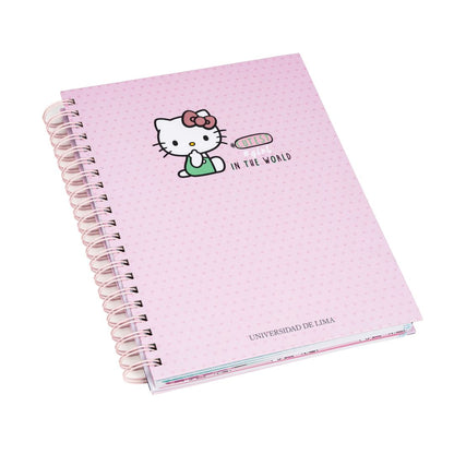 CUADERNO A4 TAPA DURA HELLO KITTY