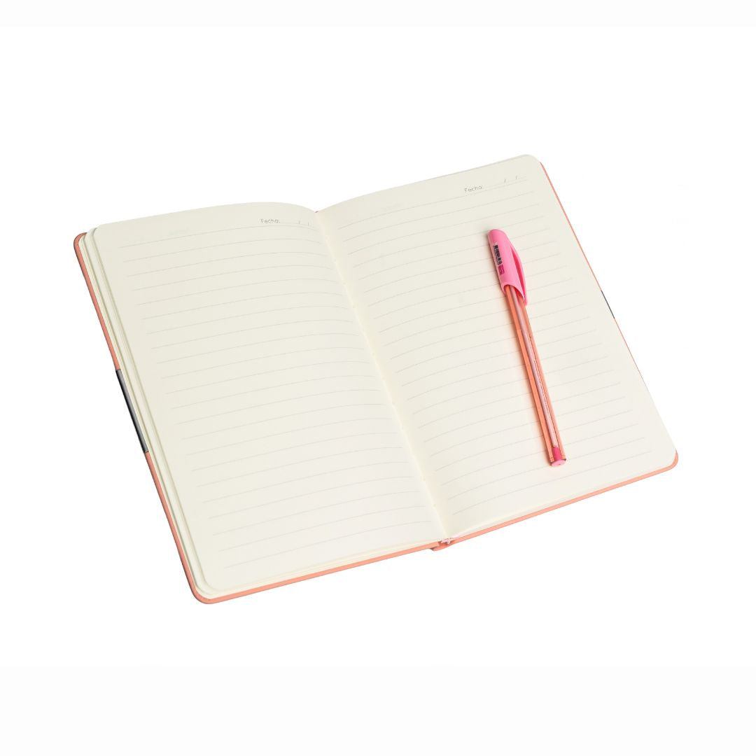LIBRETA ARTESCO PASTEL + BOLIGRAFO