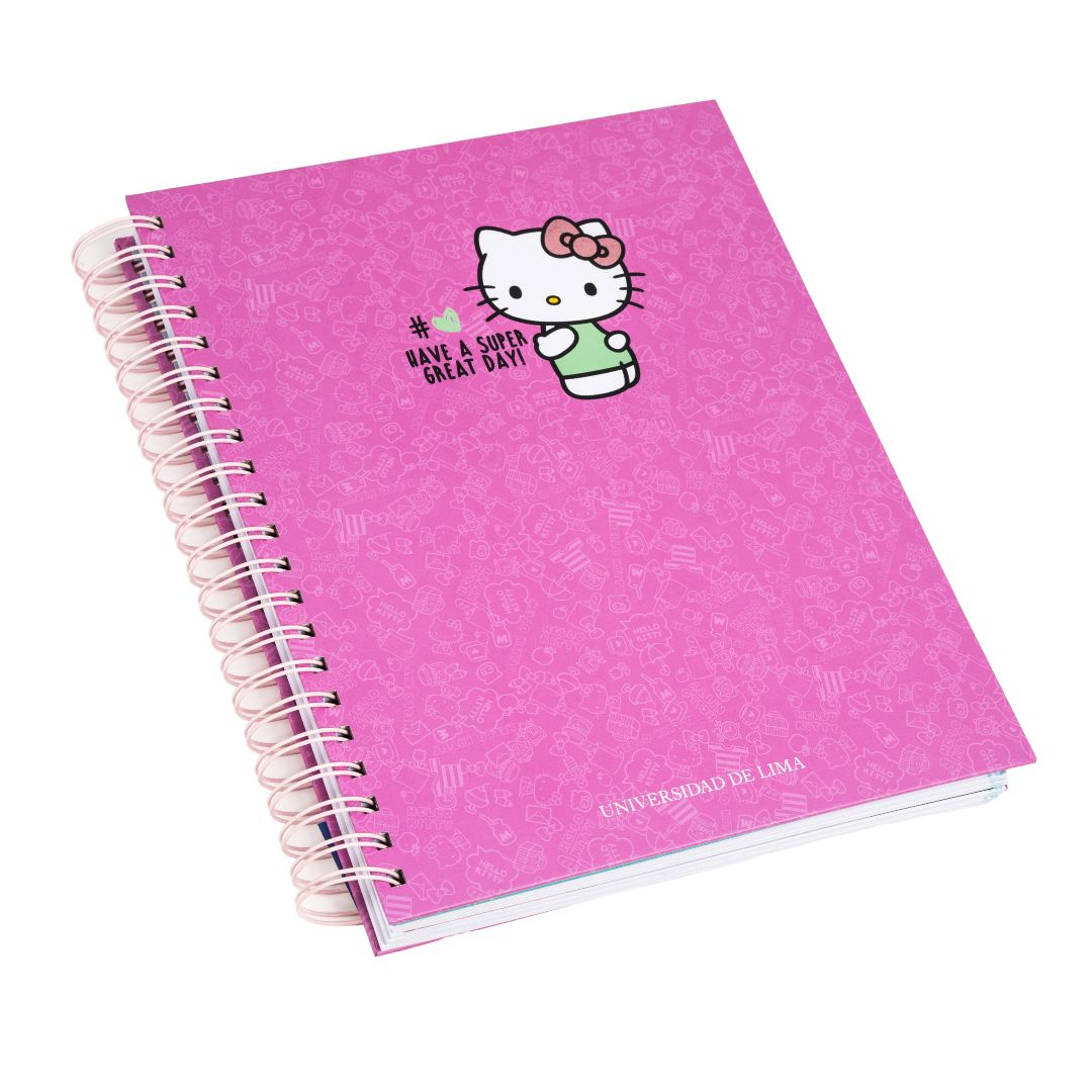 CUADERNO A4 TAPA DURA HELLO KITTY