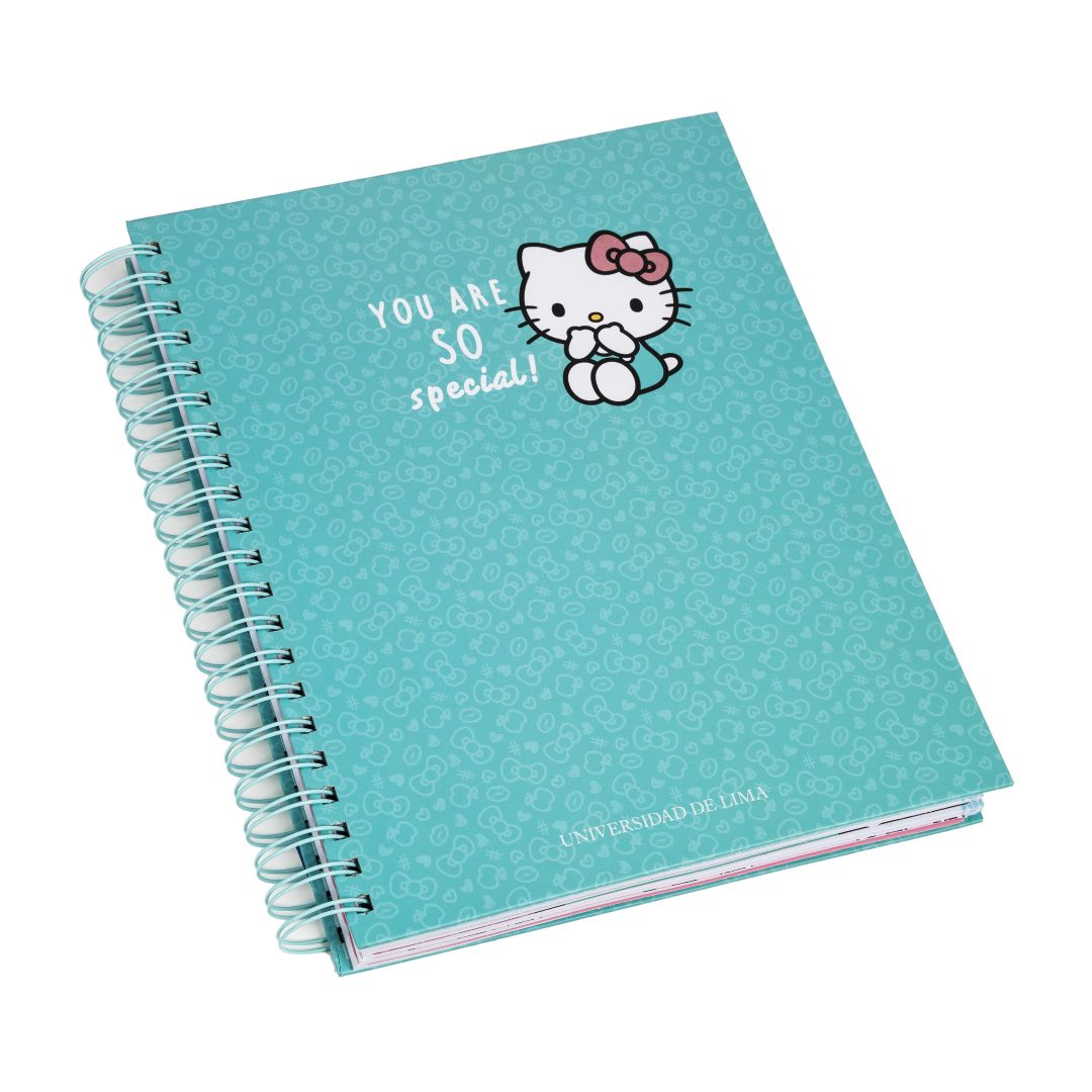CUADERNO A4 TAPA DURA HELLO KITTY