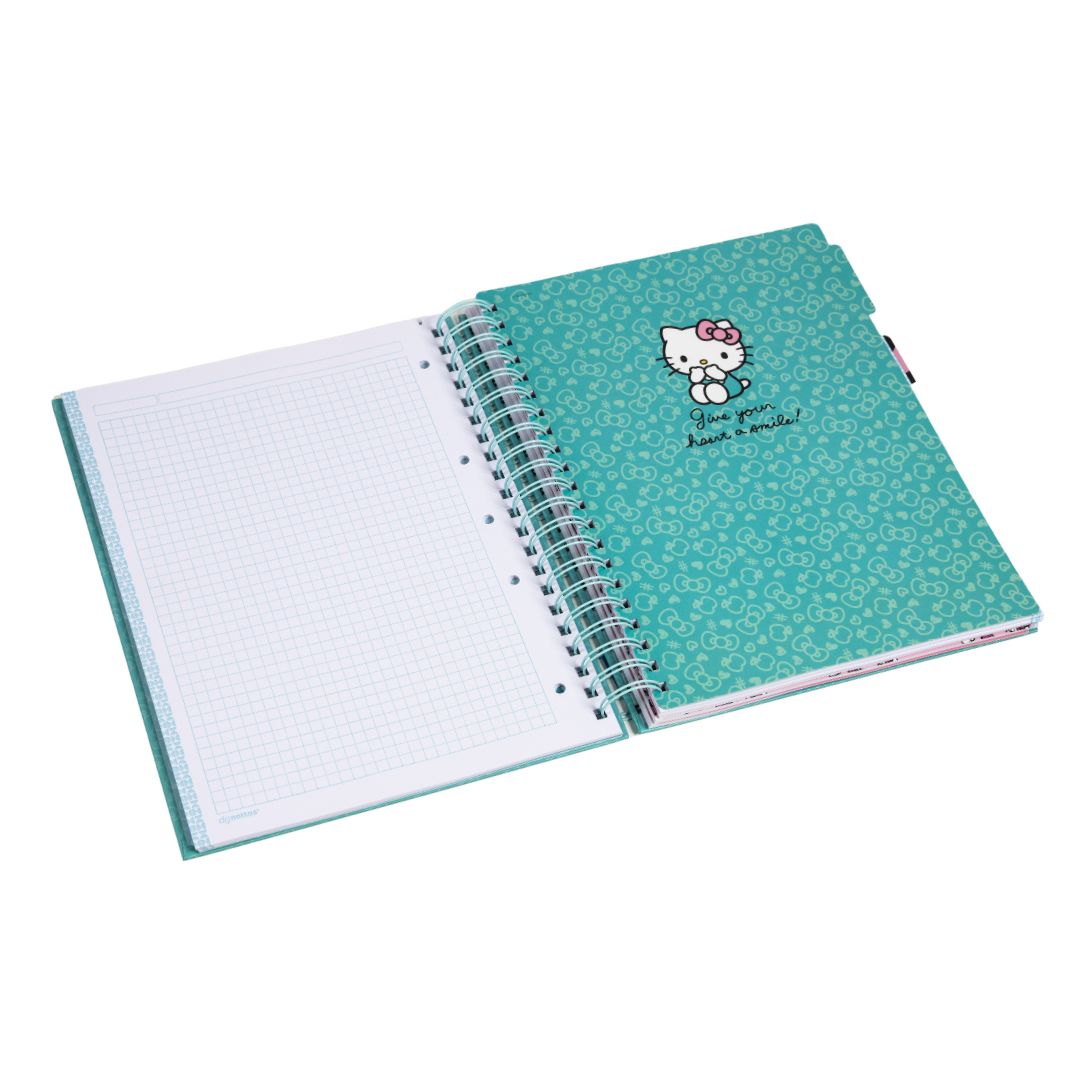 CUADERNO A4 TAPA DURA HELLO KITTY