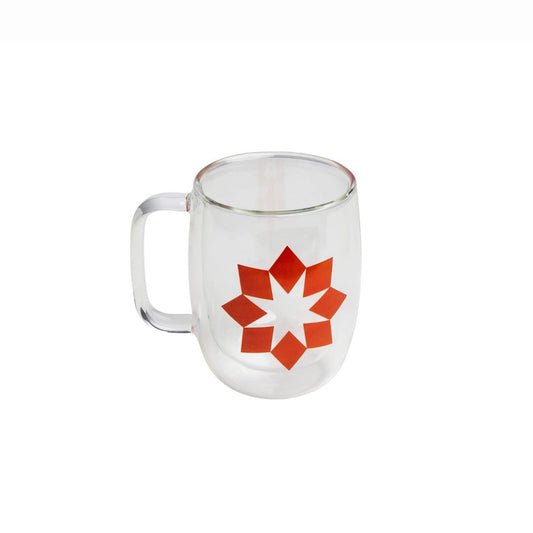 TAZA ESTRELLA VIDRIO TEMPLADO
