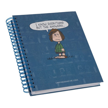 CUADERNO A4 TAPA DURA SNOOPY