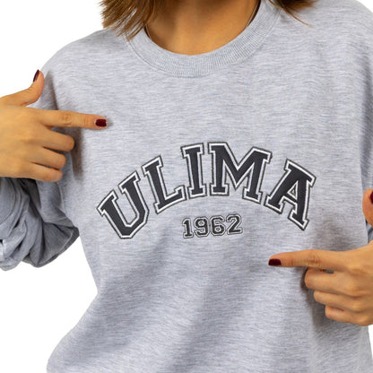 SUDADERA FRENCH TERRY CUELLO REDONDO UNISEX