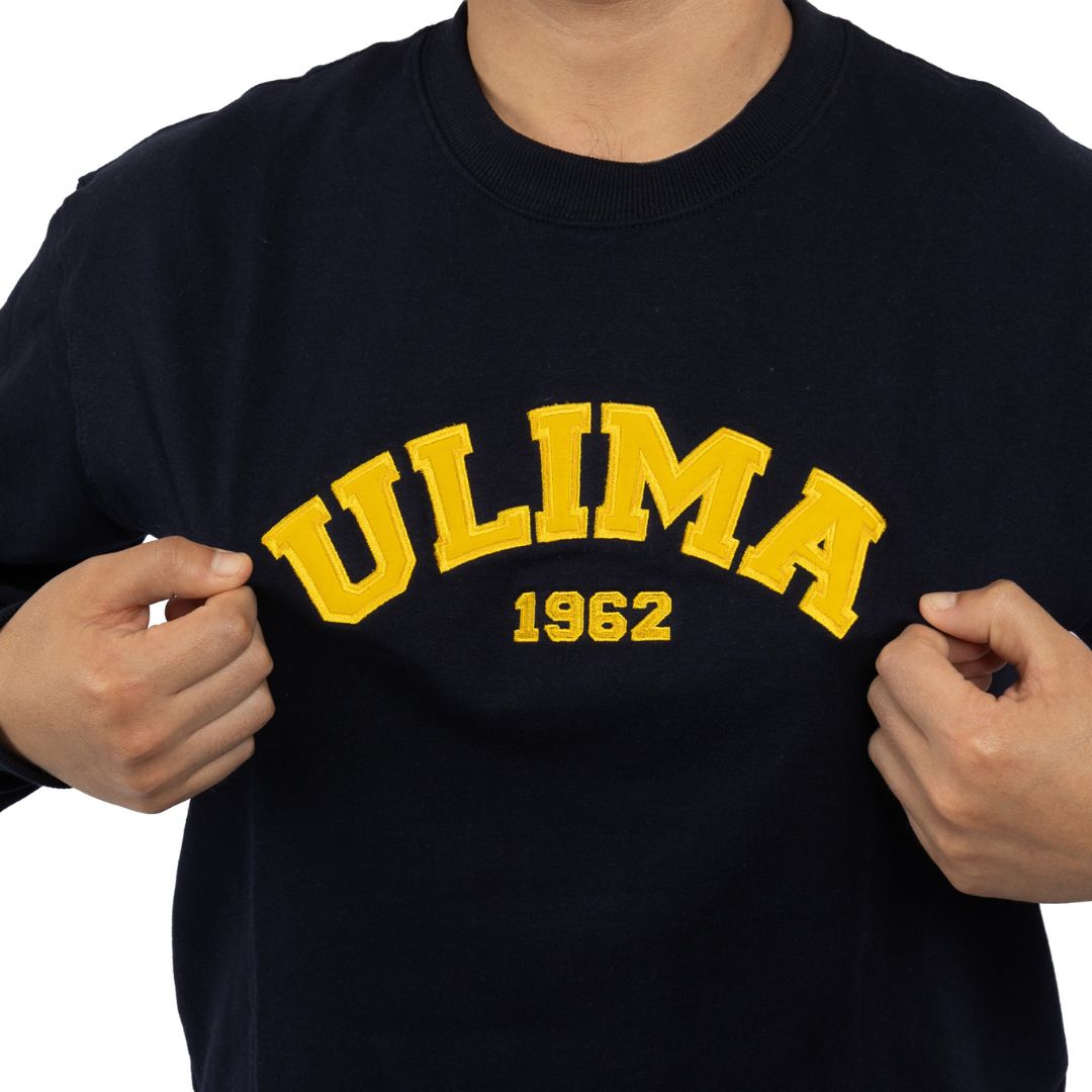 SUDADERA FRENCH TERRY CUELLO REDONDO UNISEX