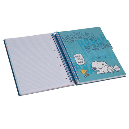 CUADERNO A4 TAPA DURA SNOOPY