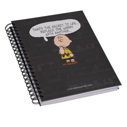 CUADERNO A4 TAPA DURA SNOOPY