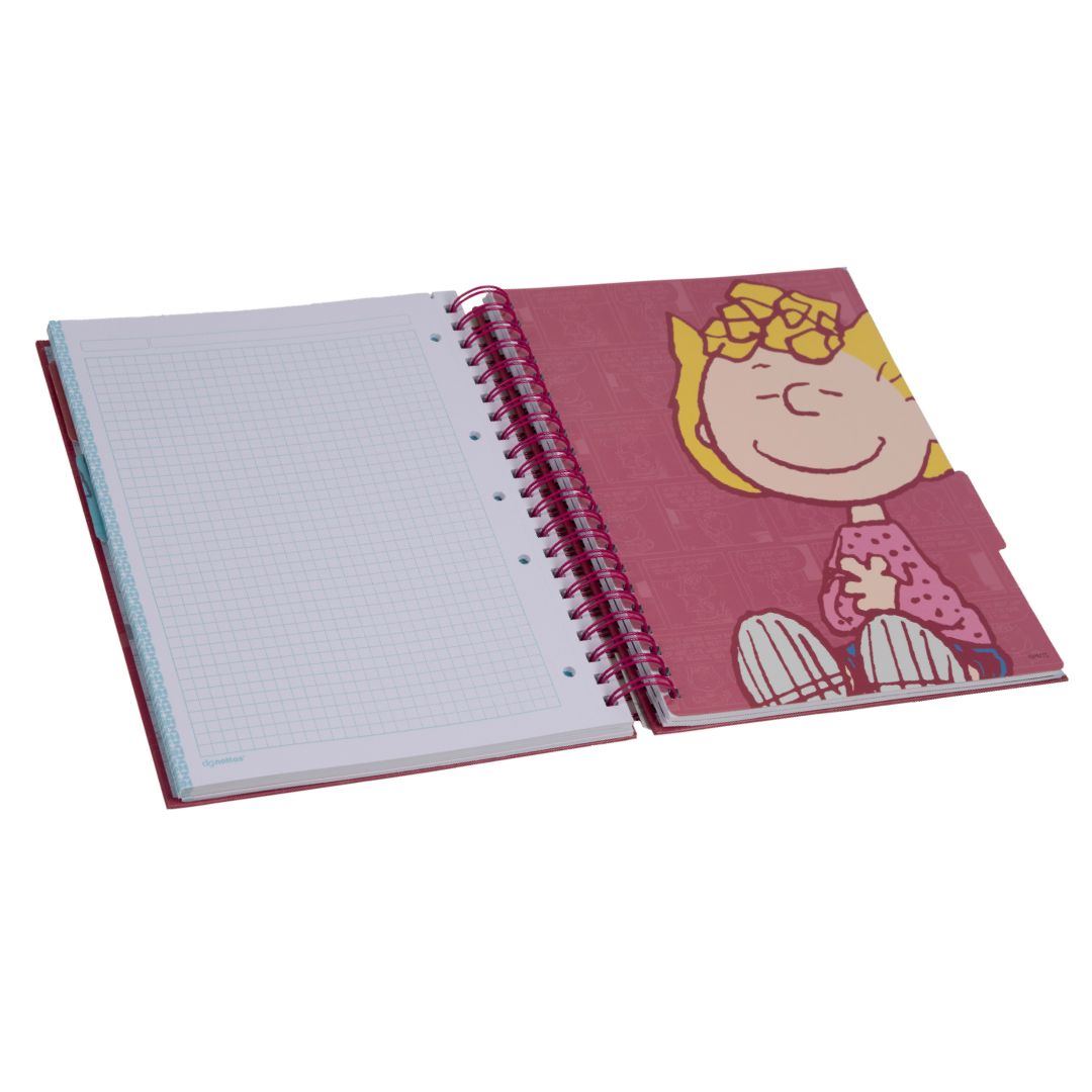 CUADERNO A4 TAPA DURA SNOOPY
