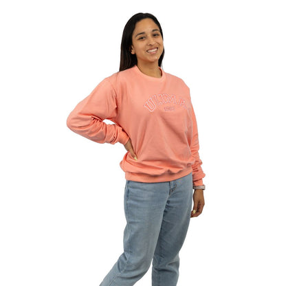 SUDADERA FRENCH TERRY CUELLO REDONDO UNISEX