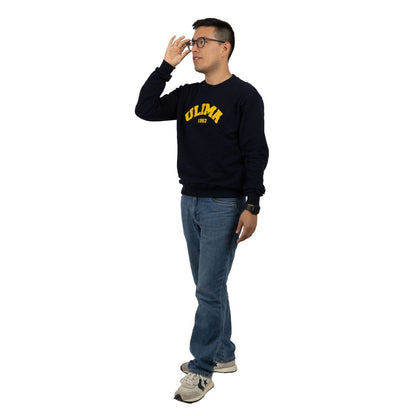 SUDADERA FRENCH TERRY CUELLO REDONDO UNISEX