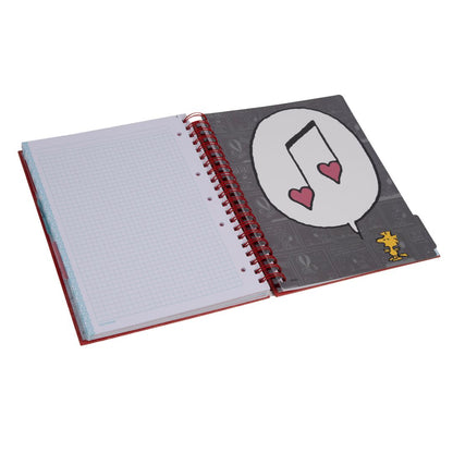 CUADERNO A4 TAPA DURA SNOOPY