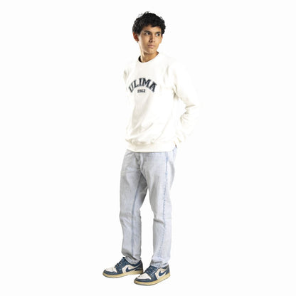 SUDADERA CON CUELLO REDONDO UNISEX