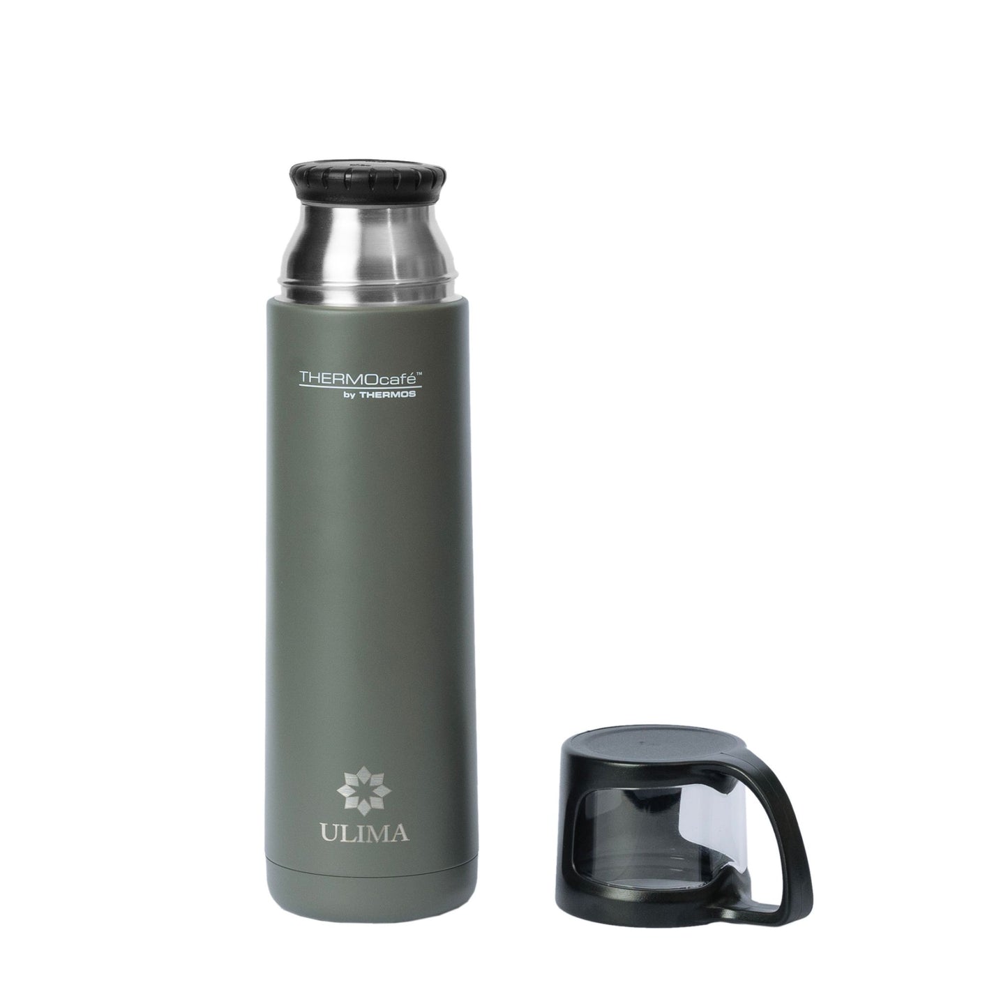 500ML GREY STEEL THERMO