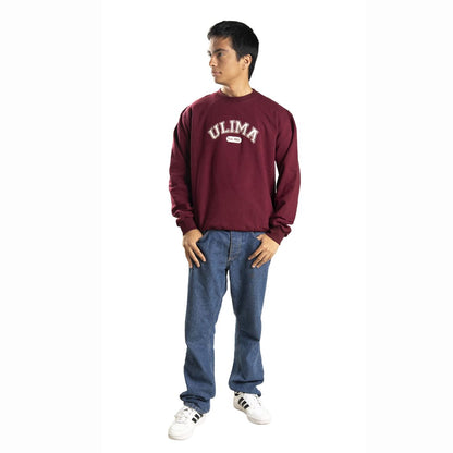 SUDADERA CON CUELLO REDONDO UNISEX