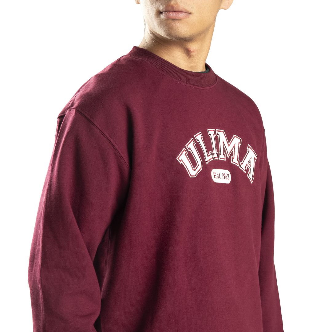 SUDADERA CON CUELLO REDONDO UNISEX