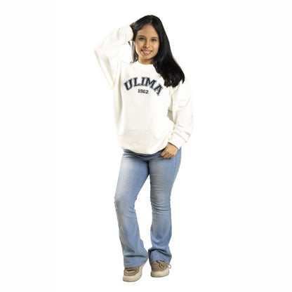 SUDADERA CON CUELLO REDONDO UNISEX