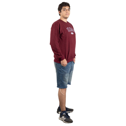 SUDADERA FRENCH TERRY CUELLO REDONDO UNISEX