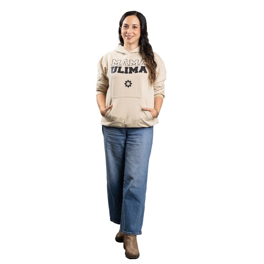 SUDADERA CON CAPUCHA MAMÁ ULIMA