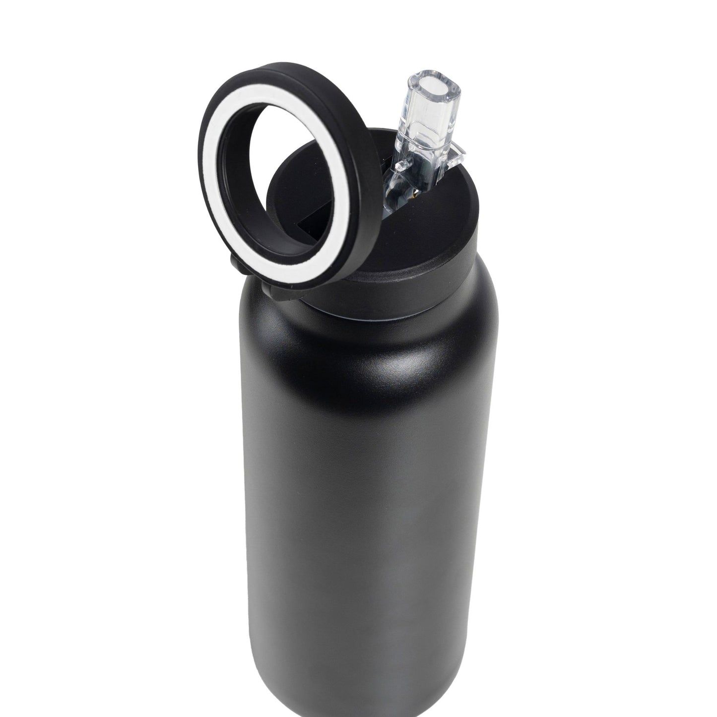 TERMO DE ACERO CON SOPORTE PARA CELULAR