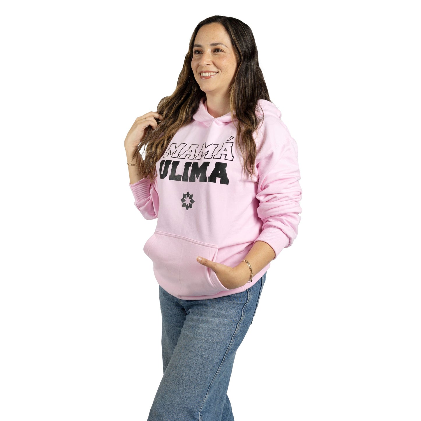 SUDADERA CON CAPUCHA MAMÁ ULIMA