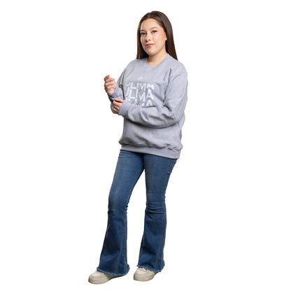 SUDADERA CON CUELLO REDONDO UNISEX