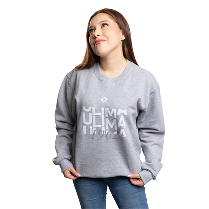 SUDADERA CON CUELLO REDONDO UNISEX