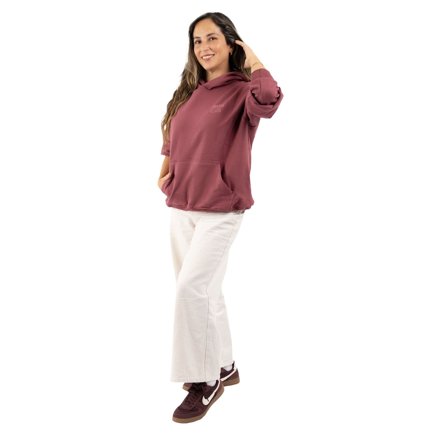 SUDADERA CON CAPUCHA MAMÁ ULIMA