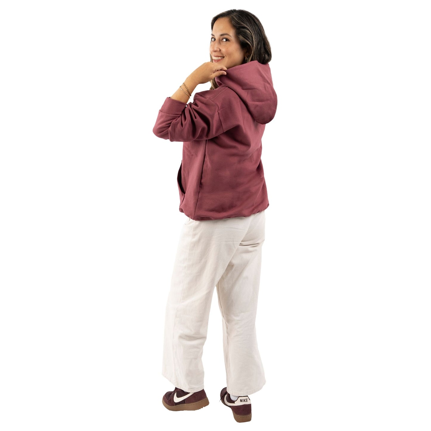 SUDADERA CON CAPUCHA MAMÁ ULIMA
